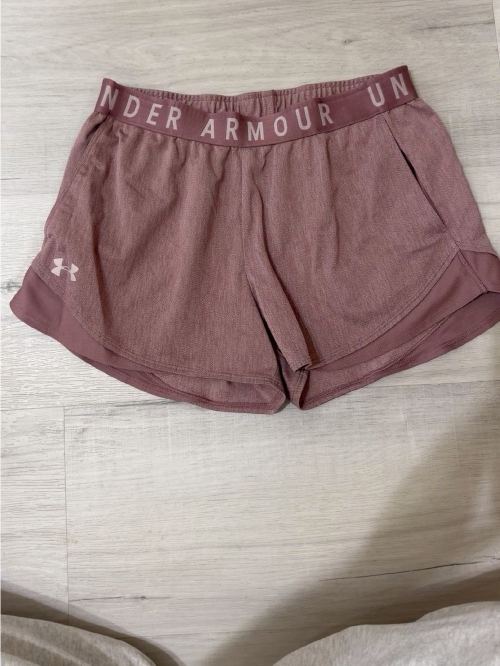 Under Armour Women's Dusty Rose Athletic Shorts